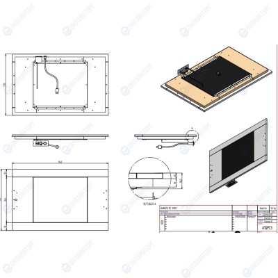 ПОВЕРХНОСТЬ ТЕПЛОВАЯ QUARZO PC 1000 ВСТР. ЦВЕТ 1114 (специализированная)