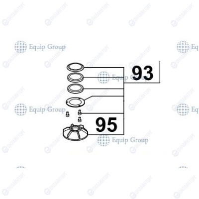 КОМПЛЕКТ УПЛОТНЕНИЙ ROBOT COUPE R23/R30 59221