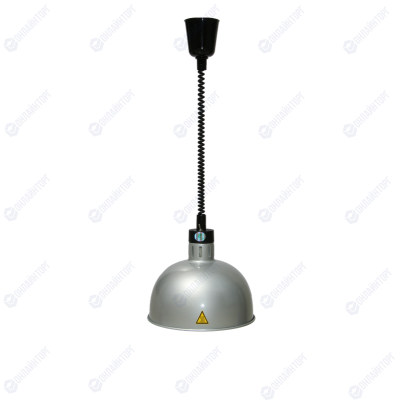 ЛАМПА ИНФРАКРАСНАЯ HURAKAN HKN-DL750 СЕРЕБР.