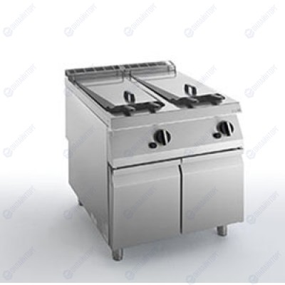 ФРИТЮРНИЦА ГАЗОВАЯ 900 СЕРИИ APACH CHEF LINE SLFRIG89D46CS (2 секции)