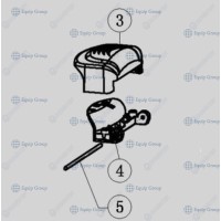 ПЕТЛЯ КРЫШКИ ДЛЯ РИСОВАРКИ HURKAN HKN-SR270