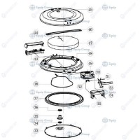 КРЫШКА В СБОРЕ ДЛЯ РИСОВАРКИ HURKAN HKN-SR180