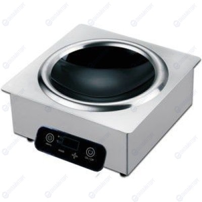 ПЛИТА ИНДУКЦИОННАЯ HURAKAN HKN-ICB35W WOK (ВСТРАИВАЕМАЯ)