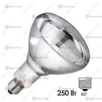 ЛАМПА 250W Е27 ДЛЯ ЛАМПЫ ИНФРАКРАСНОЙ HURAKAN HKN-DL