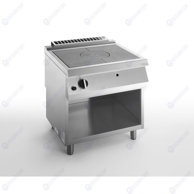 ПЛИТА СО СПЛОШНОЙ ПОВЕРХНОСТЬЮ ГАЗОВАЯ 900 СЕРИИ APACH CHEF LINE SLRSTG89CS (1 конфорка) (газовая)