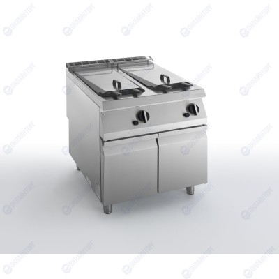ФРИТЮРНИЦА ГАЗОВАЯ 900 СЕРИИ APACH CHEF LINE SLFRIG89D30CS (2 секции)