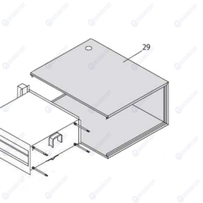 КОРПУС ДЛЯ ПЕЧИ ДЛЯ ПИЦЦЫ CUPPONE 92810043