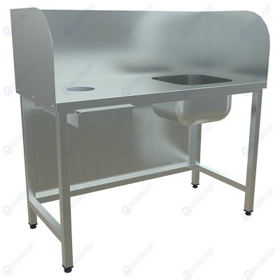 СТОЛ ДЛЯ ЧИСТКИ РЫБЫ СЧР-150/60