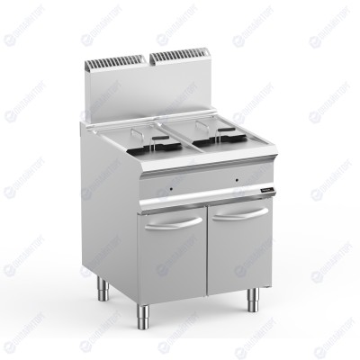 ФРИТЮРНИЦА ГАЗОВАЯ 700 СЕРИИ APACH CHEF LINE GLFRIG77D28CSP (2 секции)