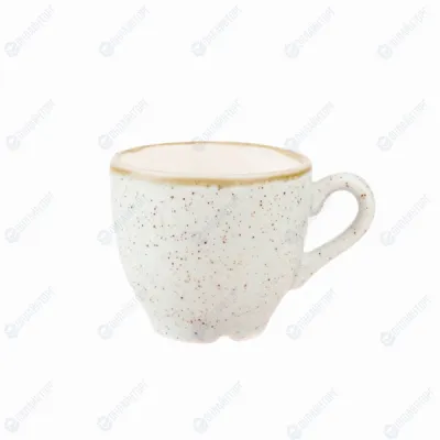 Чашка Espresso 100мл Stonecast, цвет Barley White SWHSCEB91
