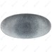 Блюдо овальное CHEFS 34,7х17,3см, без борта, цвет Raku Topaz Blue, Studio Prints RKTBOV351