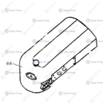 КОЖУХ ДЛЯ МИКСЕРА HURAKAN HKN-IP10F