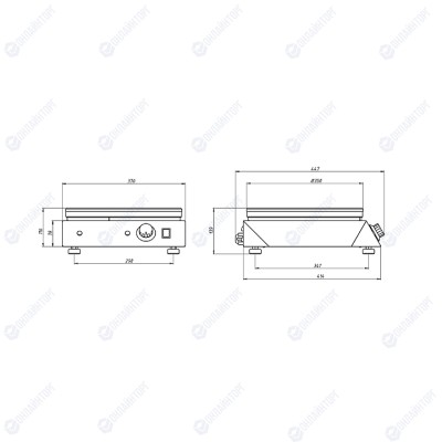 БЛИННИЦА GRILL MASTER Ф1БКРЭ 21806 (электрическая)