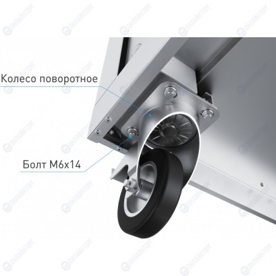Комплект колёс ABAT для линий раздачи