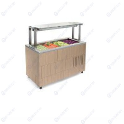 СТОЛ ШВЕД.ОХЛАЖД. ENOFRIGO DOGE ISOLA SVT FISSA RF 1400 СВЕТ.ДУБ