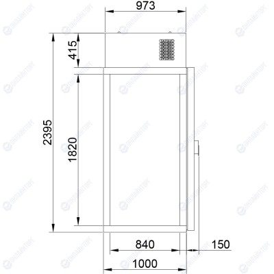 Камера холодильная КХН-1,28 Minicella ММ
