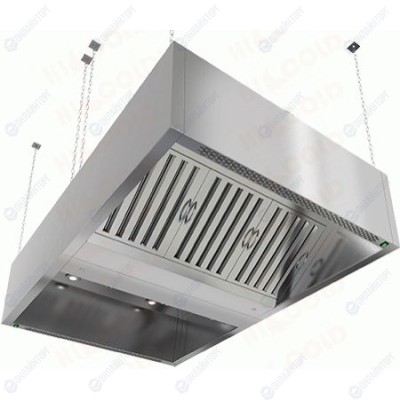 Зонт вытяжной островной коробчатый HICOLD ЗКВОО-1218 (островной)