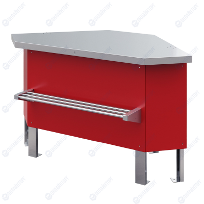 Прилавок холодильный среднетемпературный ПХС-УН (мясной встроенное холодоснабжение)