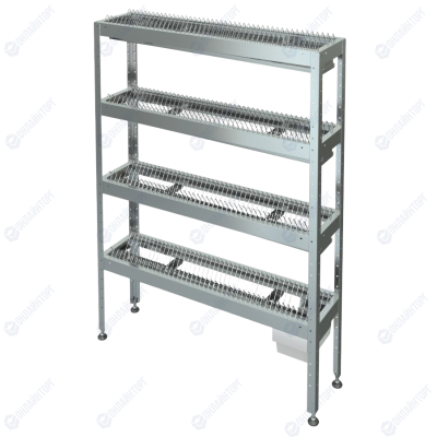 Стеллаж для тарелок С-4т-0,3/1,2/1,6 Стеллаж для тарелок С-4т-0,3/1,2/1,6